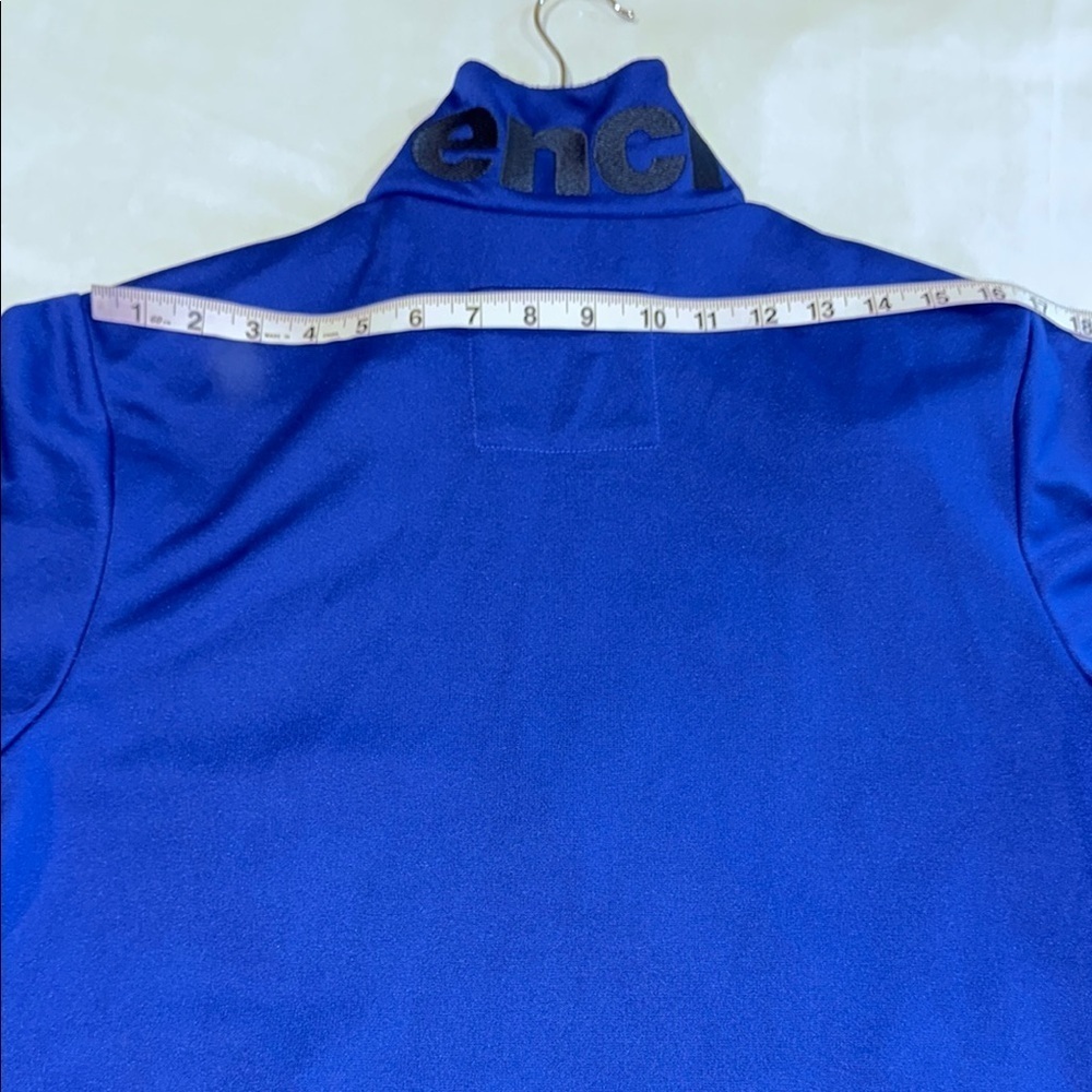 Bench Blue Zip Up Sweater with Standing Collar Men's Size M - Picture 7 of 11